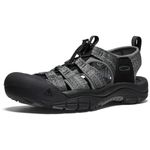 KEEN Men's Newport H2 Sandal, Black Steel Grey, 8 UK