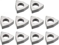 uxcell Carbide Insert Seat Shim MW0804 Turning Tool Thread Lathe Shim Seats 10Pcs