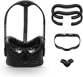AMVR VR Facial Interface & Foam Cover Pad Replacement Comfort Set for Oculus Rift (Only Work for Rift CV1)