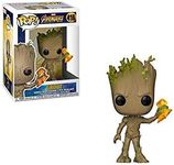 Funko Pop! Bobble: Marvel: Infinity War : Groot With Stormbreaker - Avengers - Collectable Vinyl Figure - Gift Idea - Official Merchandise - Toys for Kids & Adults - Movies Fans