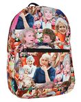 The Golden Girls Expressions Photo Collage Sublimated Laptop Backpack School Bag