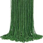 Amscan 50 Count Bead Necklaces, 30", Green