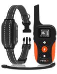 PaiPaitek 2-in-1 Dog Bark Collar and Shock Collar with Remote 3300ft Range - 5 Adjustable Sensitivity Levels, IP67 Waterproof Training Collar for Medium Large Dogs (40-150 lbs) | Indoor & Outdoor Use