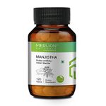 Manjistha Tablets by Merlion Naturals | Rubia cordifolia | 500mg (120 Tablets)