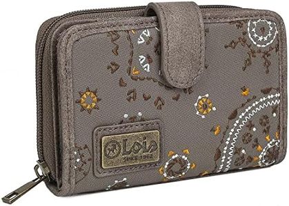 Lois, Cartera Billetero Mujer, Marron (Atuk), M