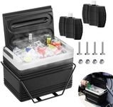 Drive-up Golf Cart Cooler with Mounting Bracket Kit Fits Yamaha Star EZGO TXT and Club Car DS