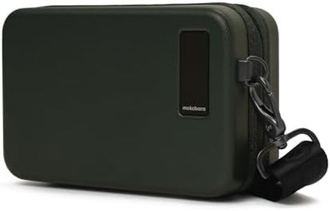 MOKOBARA The Moko Mini Hard Shell Sling Bag for Men & Women | Polycarbonate Crossbody Everyday Carry Bag | Compact Travel & Commute Sling | Gift for Men & Women | Seaweed Green