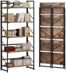 JSB No Assembly Folding Bookshelf, 