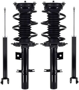 PM Auto Set 4 Front Quick Complete Strut-Coil Spring-Rear Shock For 2019-2024 Nissan Altima L4 FWD