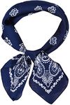 MAIRY Silk Paisley Bandanas Satin Head Scarf Ladies Scarf Lightweight Handkerchiefs Fashion Neckerchief Headwear Hijab GB0702801