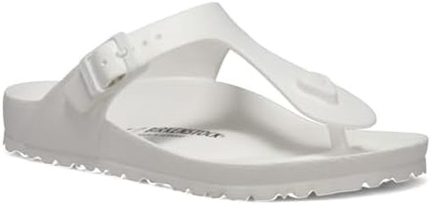 Birkenstock Gizeh EVA Women's Sandal, White, 10 US