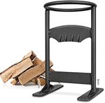 Amoist Kindling Splitter for Wood, Cast Iron Wood Splitter Hand Cutter Kindling Racker Manual Log Splitter Wedge for Campsite & Home (Small Cracker)