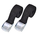 2PCS Cam Buckle Lashing Straps, 2CMX1M, 2CMX1.5M Metal Cam Buckle Tie Down Straps Fastening Straps Ratchet Tensioning Belts Roof Rack Straps for Luggage Motorcycle Bicycles Packing