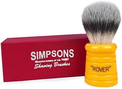 Alexander Simpson Rover Limited Edition faux Best Sovereign Synthetic Fibre Shaving Brush, Simpsons Shaving Brush (Sovereign)