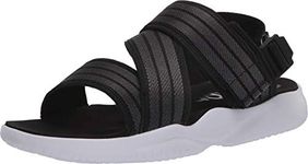 adidas Women's 90s Regular Fit Swim Slide Sandals, Core Black/Grey Six/Ftwr White, 9