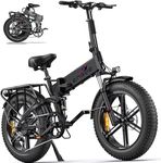 ENGWE Engine Pro 1000W Peak Motor Folding Electric Bike for Adults - 48V16A Battery 75Miles Long Range, 20 * 4.0" Fat Tire E-bike All Terrian Full Suspension Cruiser Ebike Hydraulic Brake,UL Certified