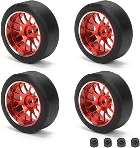 RCAWD Big Wheels Rim & Tire for 1/24 Wltoys K969 Series Upgrades Part
