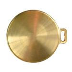 NUTRION Bronze Tawa - Traditional Indian Cooking Pan/Tawa for Roti,Dosa,Tortilla,Pizza,Paratha,Appam,Pancake with Health-Boosting Properties (27 cm) (Large Tawa)