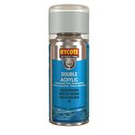 Hycote Double Acrylic Aerosol Car Spray Paint, Volkswagen - Reflex Silver, 150 ml