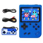 Retro Game Console, Handheld Game Console with 500 FC Games, Hd Screen and Rechargeable Battery, Support for Connecting TV and 2 Players