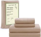 LANE LINEN 100% Organic Cotton Shee