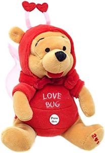 Disney Winnie The Pooh - Love Bug Mini Bean Bag 7"