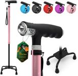 BeneCane Quad Cane Walking Cane wit