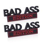 Edition Emblem, Car Stickers and Decals, Car Emblem Badge 3D Sticker Decal, Personalized 3D Fender Sticker Badge Nameplate Decal Stickers, Fit for All Cars (D)