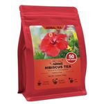 FullChea- Hibiscus Tea Bags, 50 Teabags, 2g/bag - Premium Hibiscus Flower Tea Bag - Cultivated From Nigeria - Non-GMO - Caffeine-free