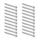 MroMax M2 x 20mm Truss Head Machine Screws for Cabinet Drawer Knob Pull Handle Stainless Steel 304,Phillips Drive,30 PCS