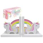 Unicorn Book Ends for Kids Books - 