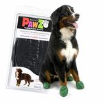 Pawz PZBLKXL Water-Proof Dog Boots, X-Large, 4-Inch to 5-Inch, Black