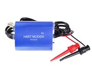 USB Hart Modem USB to Hart Protocol Modem Hart Transmitter HART Convertor with 24VDC & Built-in Loop Resistor Temperature Controller Suitable for All Devices of Hart Protocol (232UP)