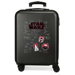 Star Wars Space Mission Cabin Suitcase Black 38 x 55 x 20 cm Rigid ABS Side Combination Lock 35 2 kg 4 Wheels Double Hand Luggage