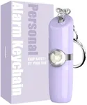 Securityman Personal Safety Alarm for Women | Self Defense Keychain (Loudest 130dB Siren and SOS Strobe Light) Everyday Security Personal Alarm Protection Device (Purple)