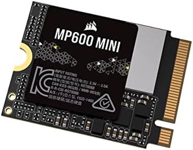 CORSAIR MP600 Mini PCIe Gen4 x4 NVMe M.2 SSD – M.2 2230 – Up to 4,800MB/sec Read – High-Density TLC NAND – Great for Steam Deck and Microsoft Surface