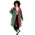 Regatta Outdoor Active Unisex Waterproof Changing Robe - Camo/Pink - SM