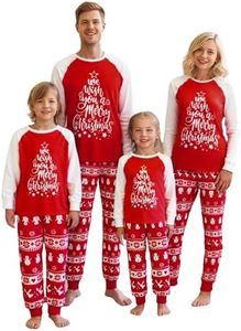 Urkutoba Matching Family Christmas Pajamas Christmas Pjs Family Matching Set Family Matching Christmas Pajamas Xmas Sleepwear(#127-Women, Medium)