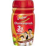 Dabur Chyawanprash - 250g | 3X Immunity Action | With 40+ Ayurvedic Herbs | Helps Build Strength & Stamina | Builds Overall Health | Ayurvedic Health Supplement