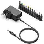 TAIFU 15V Power Supply Universal Charger for Anker NEBULA Capsule Max Mini Projector D2423 Kodak Luma 350 400 450 Projector Sony SRS-X55 SRS-XB3 SRS-BTX500 Speaker Dewalt DXAEPS14 Jump Starter Adapter