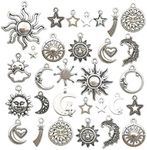 80 pcs Craft Supplies Mixed Antique