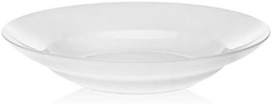 Godinger Wide Rimmed Soup Cereal Bowl Pasta Plate Bone China – 9”