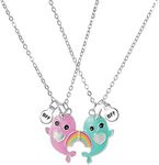 Saalort Best Friends Necklace for 2