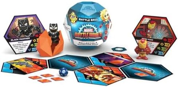 Funko Marvel Battleworld: Battle Ball Series 1 - Collectible Adventure Game