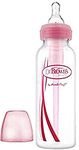 Dr. Brown's Narrow Neck Original Options Baby Bottle (250 ml, Pink)