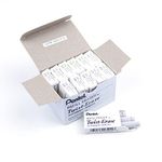 Refill Erasers for Pentel Mechanical Pencils (QE415/7, QE515, PD257, PD275/7), E10, Box of 12