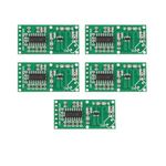 HALJIA 5PCS RCWL-0516 Microwave Radar Motion Sensor Module Body Induction Switch Module High Sensitivity Long Sensing Distance Wide Sensing Angle for Detecting Moving Objects Compatible with Arduino