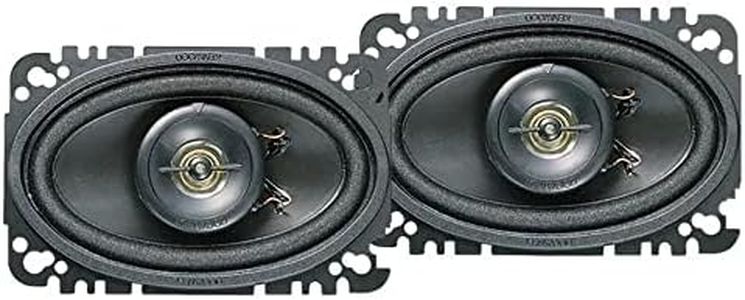Kenwood KFC-4675 60W 4"x6" 2-Way Flush Mount Speaker