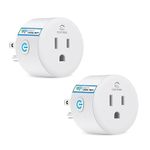 Smart Plug 5GHz, EIGHTREE Smart Plug Works with Alexa & Google Home, 5GHz & 2.4GHz WiFi Compatible, Alexa Smart Socket with Remote Control & Timer Function, No Hub Required, 2 Pack