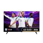 LG OLED77B42LA 77-Inch 4K UHD Smart TV, (α8 AI Processor, Dolby Atmos, Freeview Play and Amazon Alexa, 120Hz), Black [Model 2024]